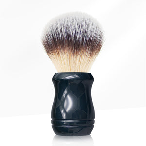 Open image in slideshow, GG Shaving Brush｜Nylon Hair｜Navy Blue Acrylic Handle
