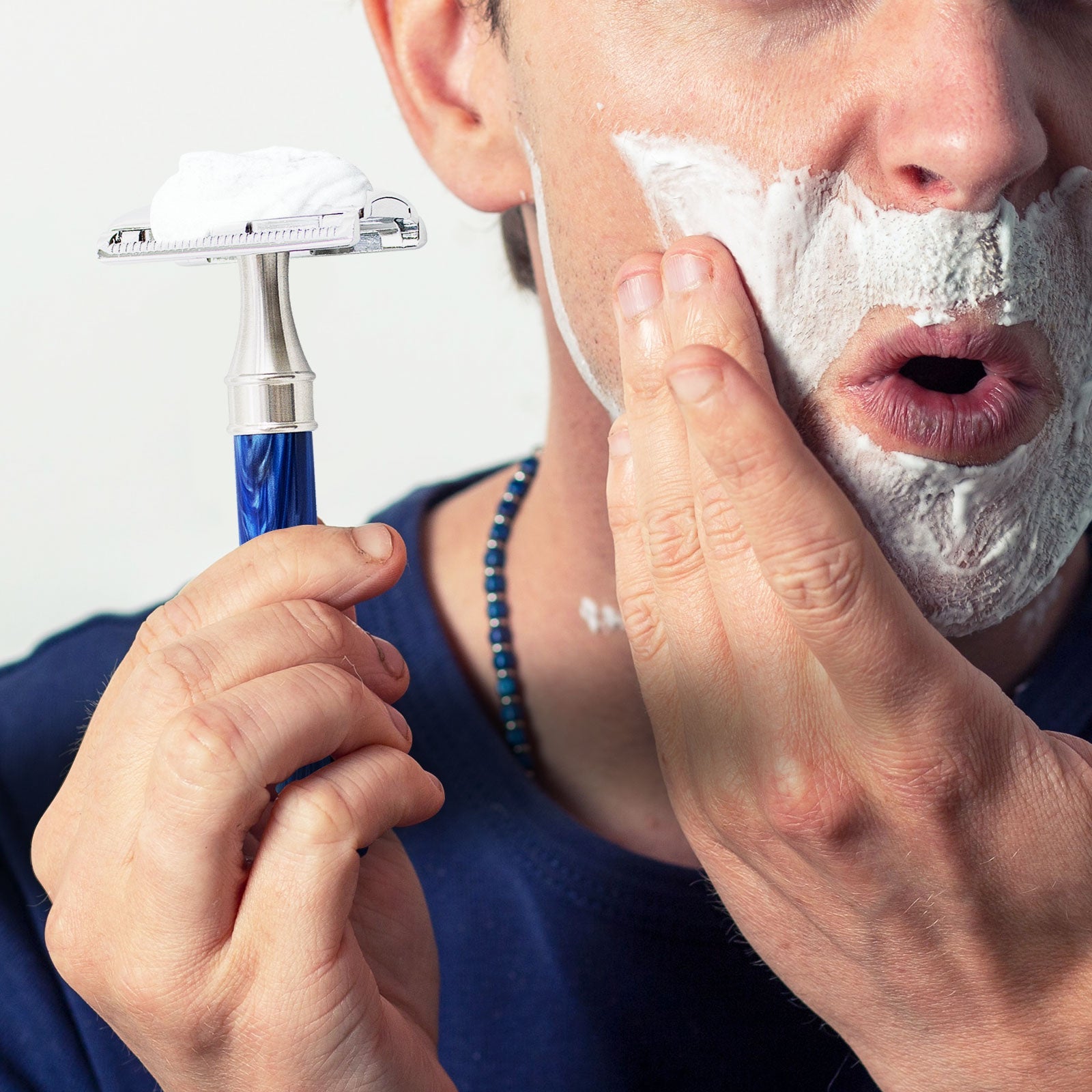 Great Gentleman Double Edge Shaving Safety Razor with Resin Handle